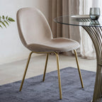Gallery Direct Flanagan Velvet Chair (2PK)