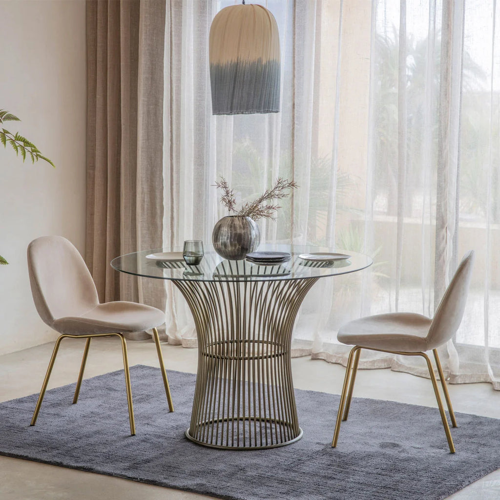 Gallery Direct Flanagan Velvet Chair (2PK)
