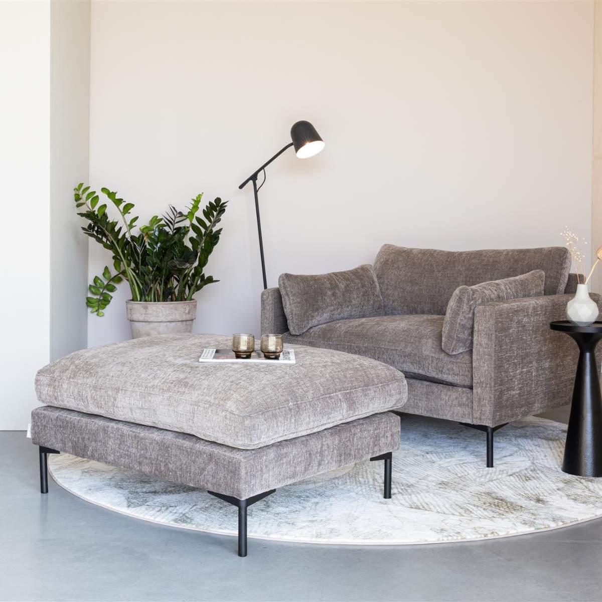 Zuiver Love Seat Summer Coffee