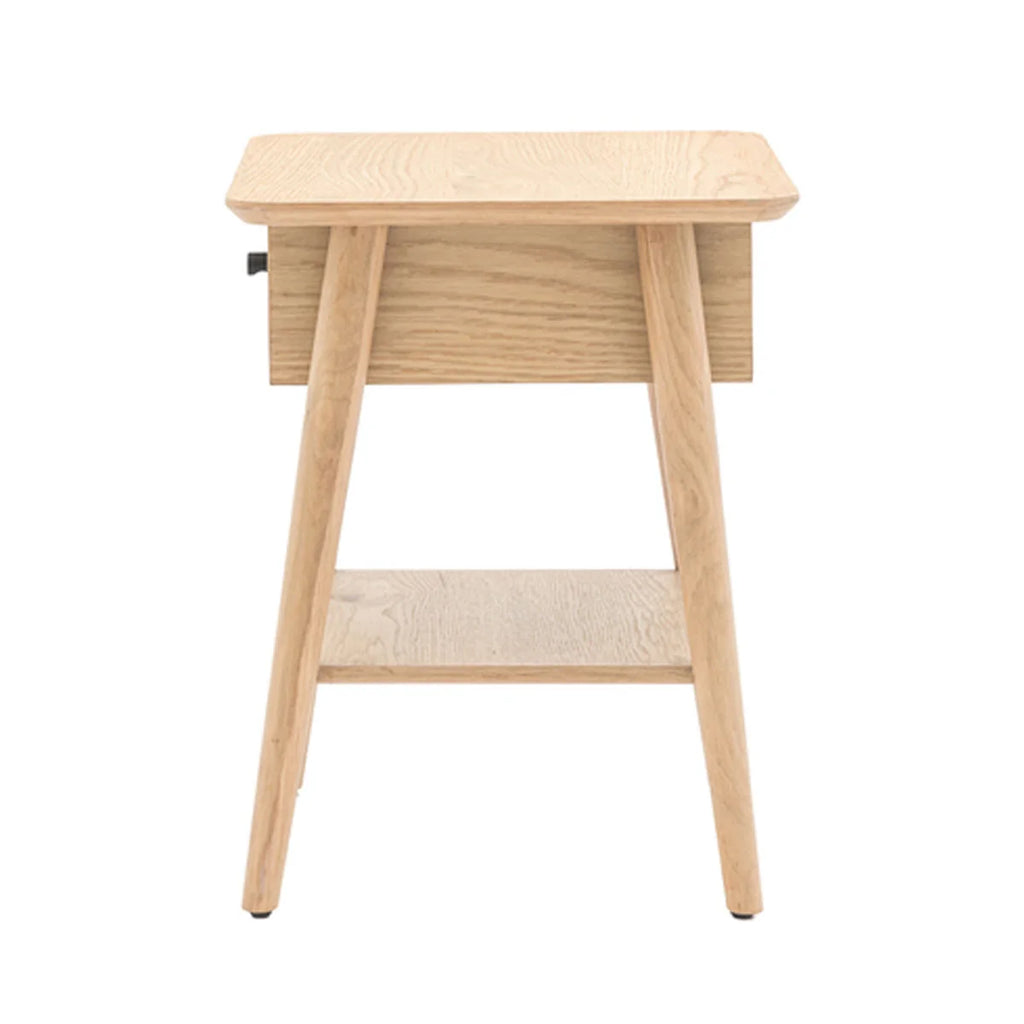 Gallery Direct Hatfield 1 Drawer Bedside Table