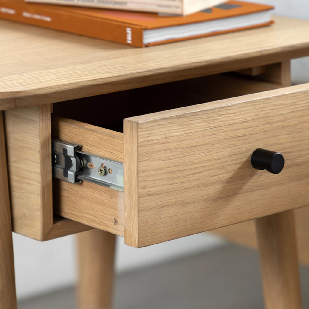 Gallery Direct Hatfield 1 Drawer Bedside Table