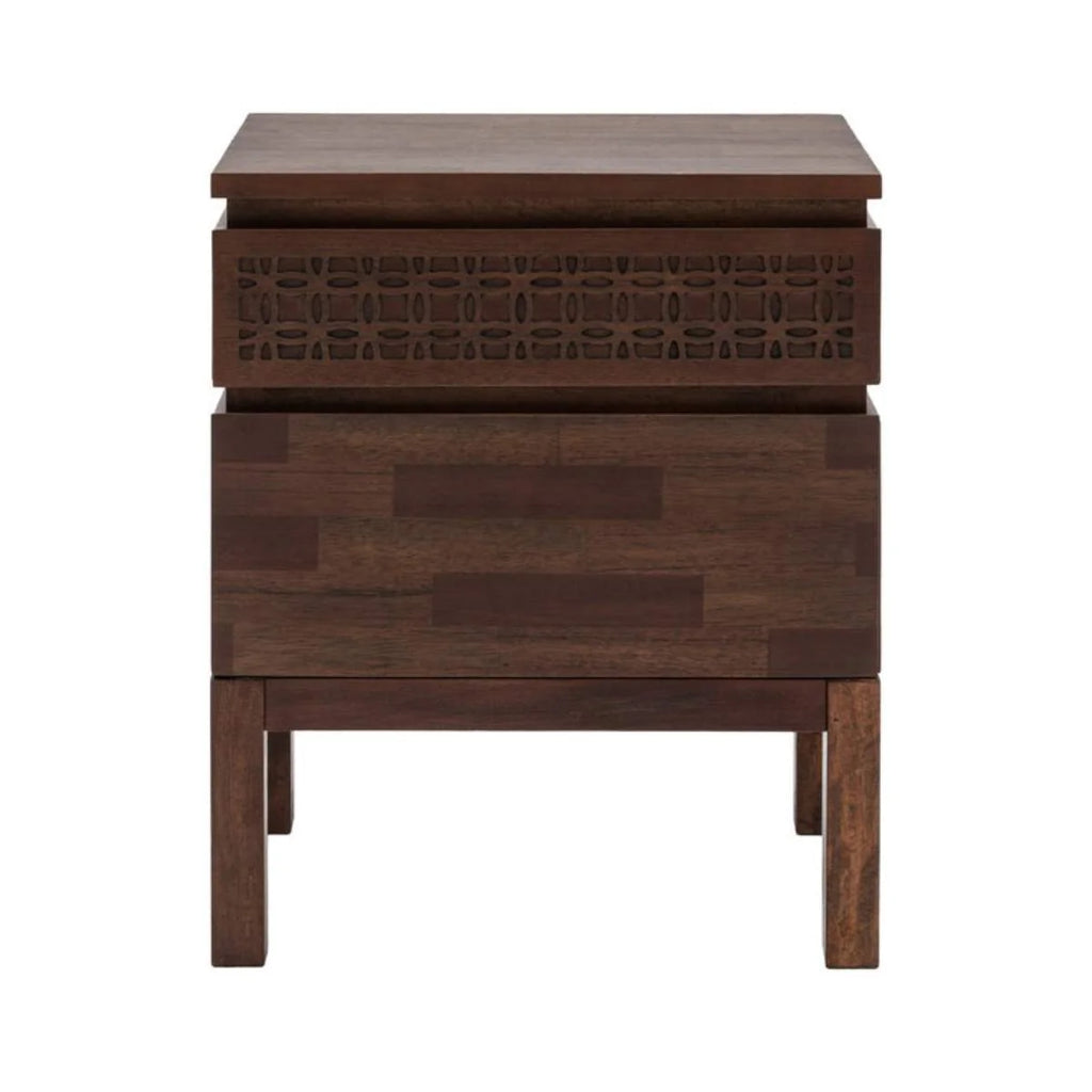 Gallery Direct Boho Retreat 2 Drawer Bedside Table