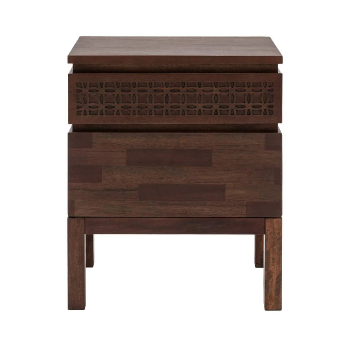 Gallery Direct Boho Retreat 2 Drawer Bedside Table
