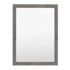 Gallery Direct Romano Rectangle Mirror Marbled Grey