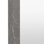 Gallery Direct Romano Rectangle Mirror Marbled Grey