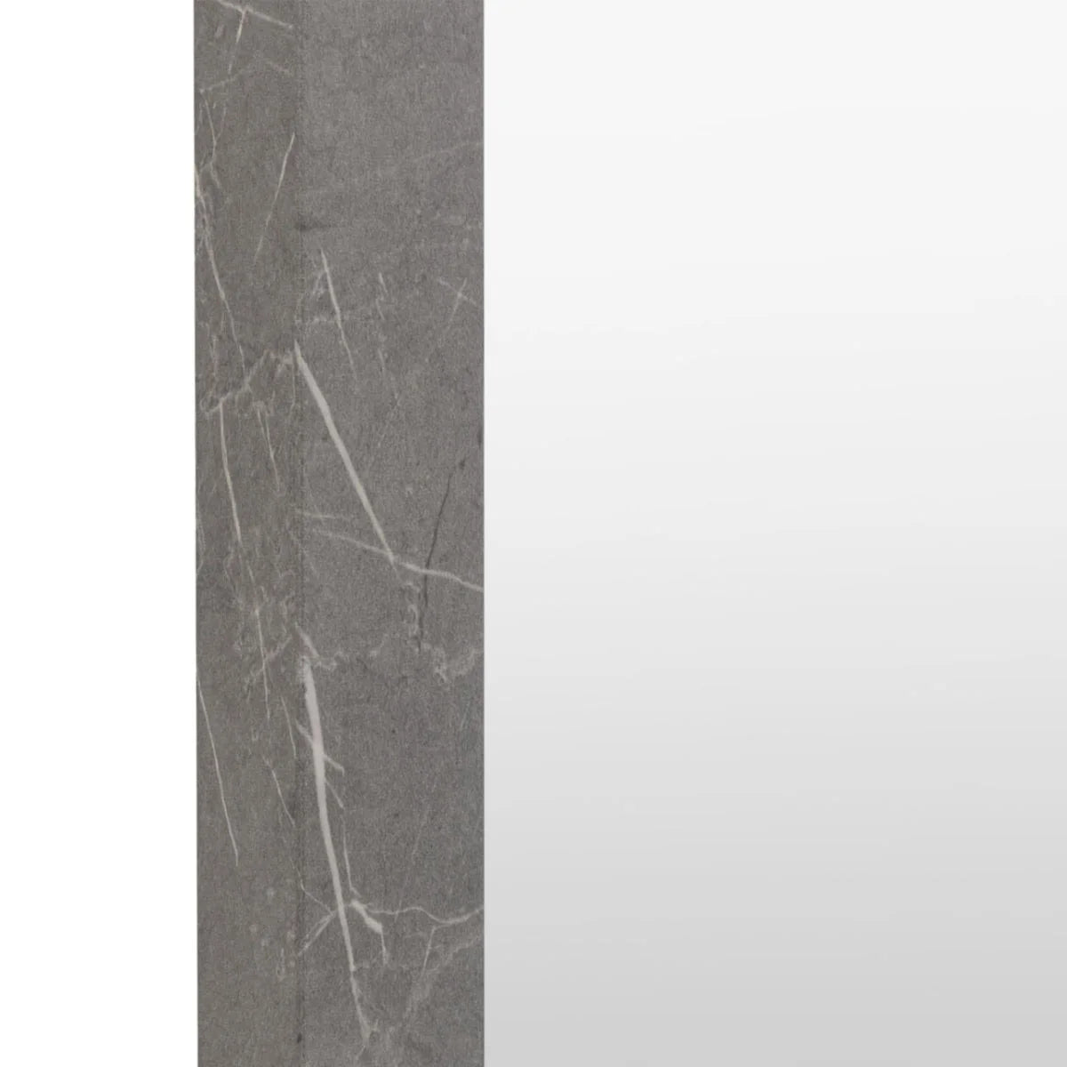 Gallery Direct Romano Rectangle Mirror Marbled Grey
