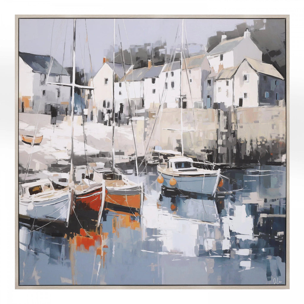 Harbour Haven By Art Marketing Framed Print