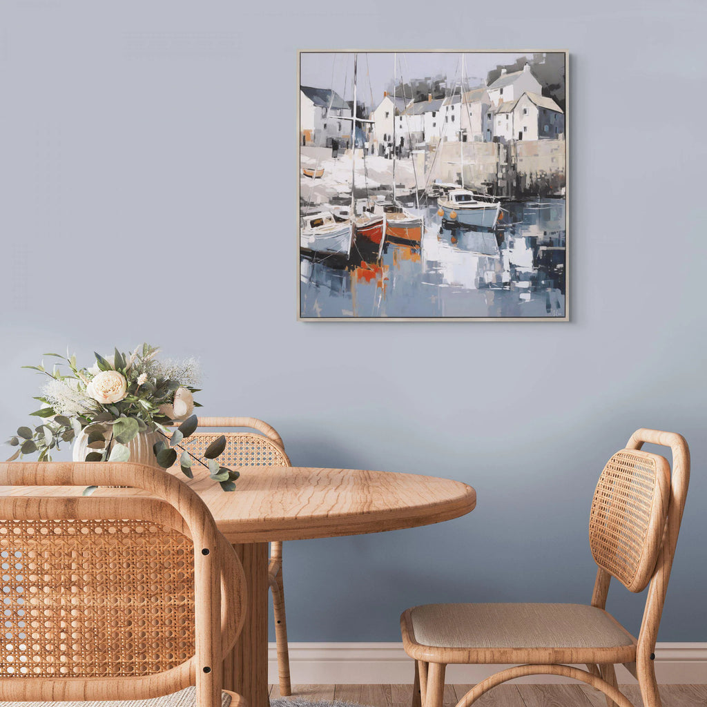 Harbour Haven By Art Marketing Framed Print