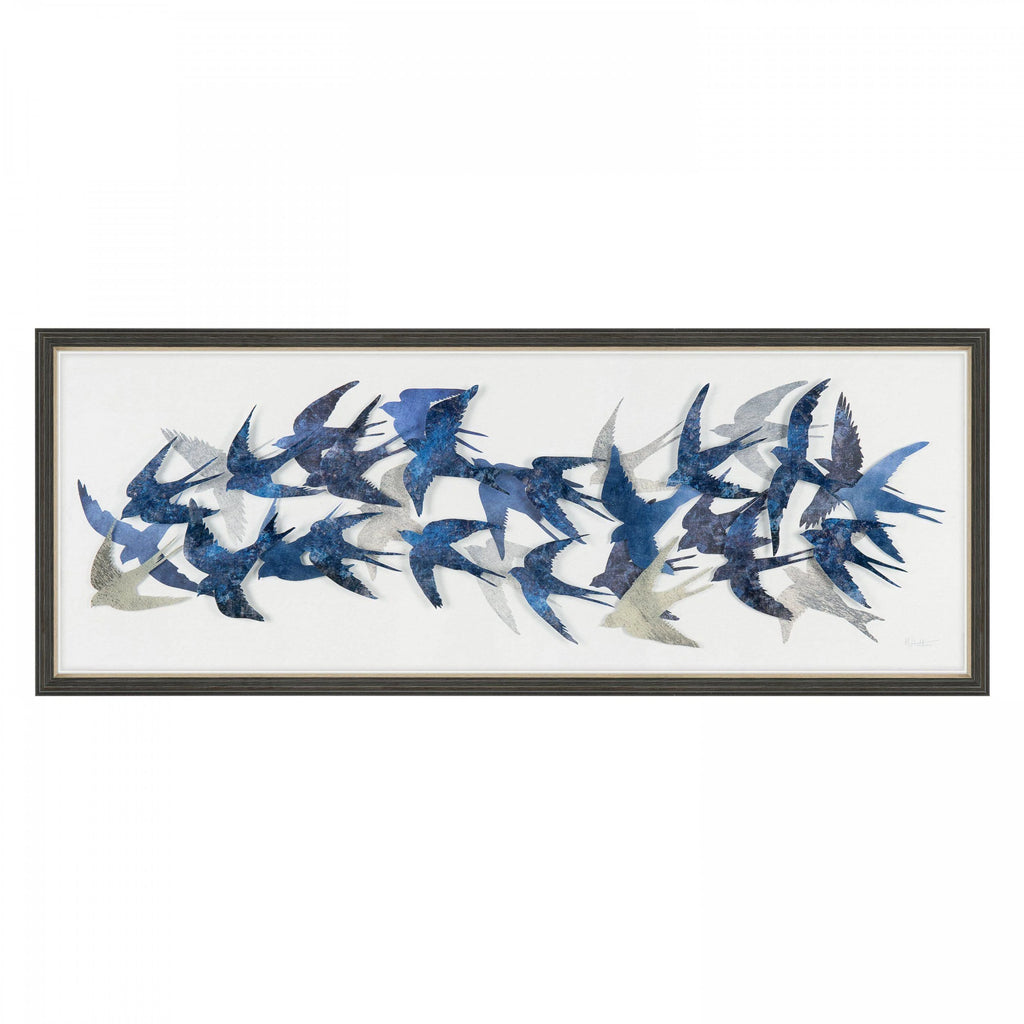 Flock Together By Art Marketing Framed Print