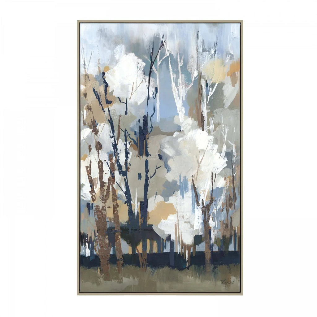 Silversong Birch By Art Marketing Framed Print