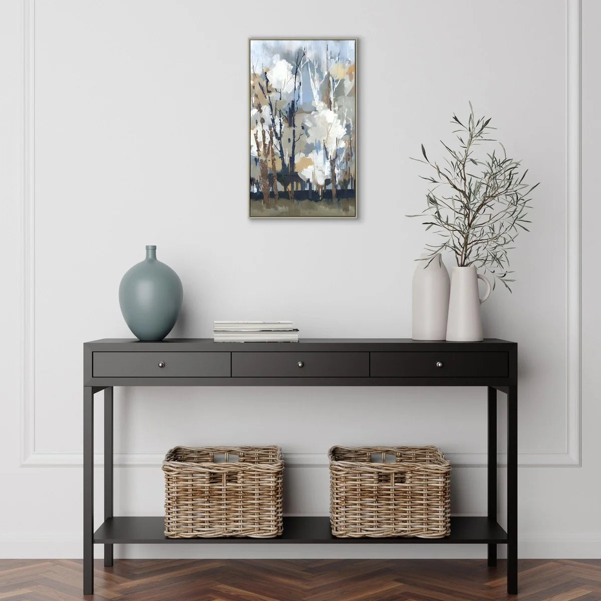 Silversong Birch By Art Marketing Framed Print