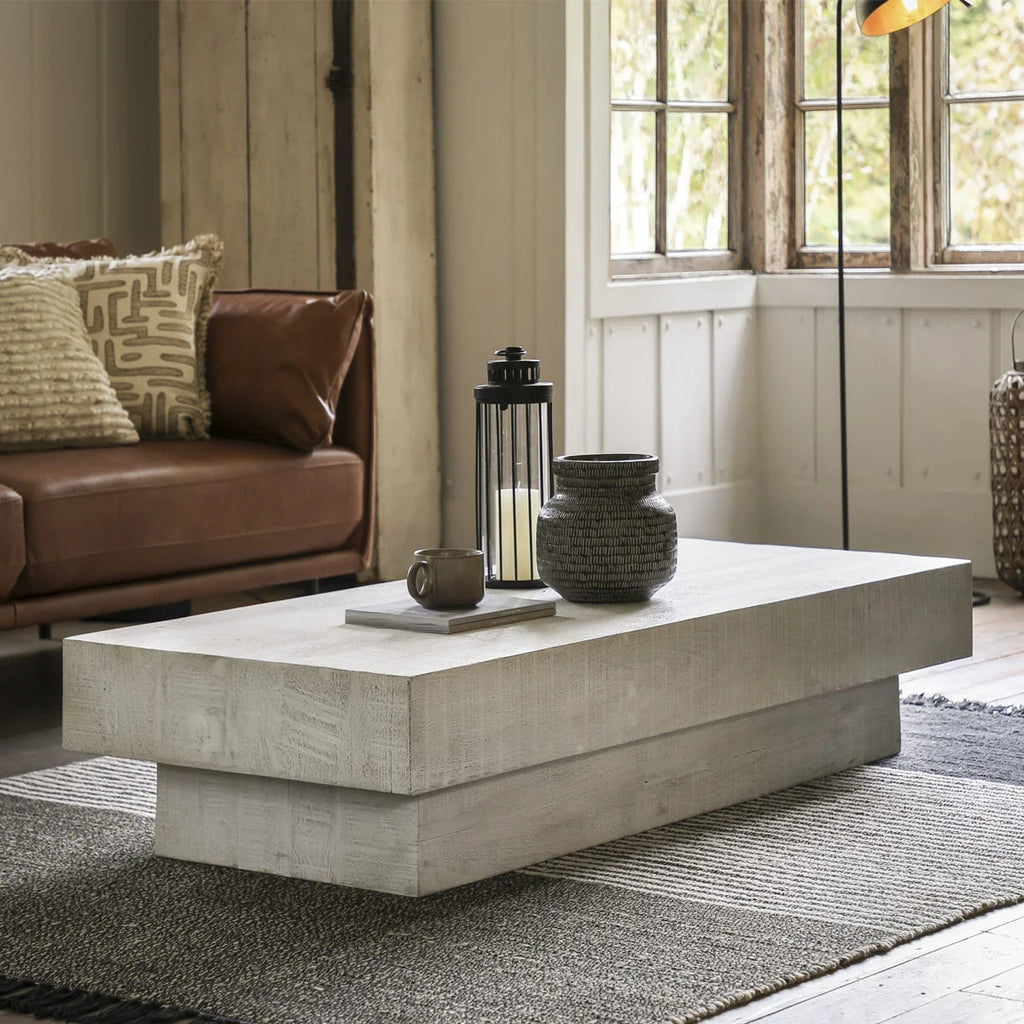 Gallery Direct Iowa Coffee Table Whitewash
