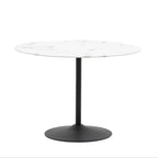 Gallery Direct Fielding White Marble Effect Dining Table