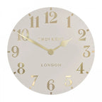 Thomas Kent Arabic 50cm Large Wall Clock Oatmeal