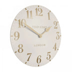 Thomas Kent Arabic 50cm Large Wall Clock Oatmeal