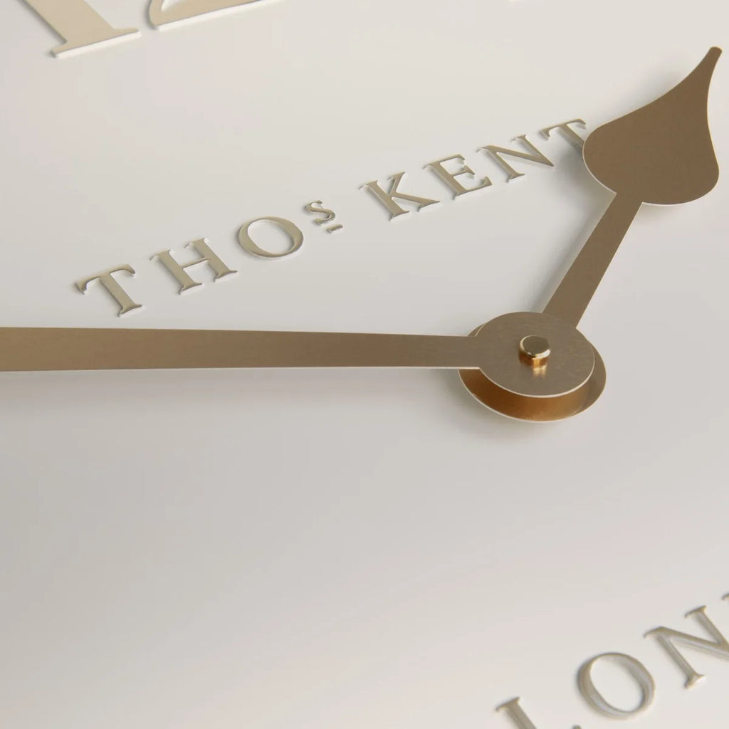 Thomas Kent Arabic 50cm Large Wall Clock Oatmeal