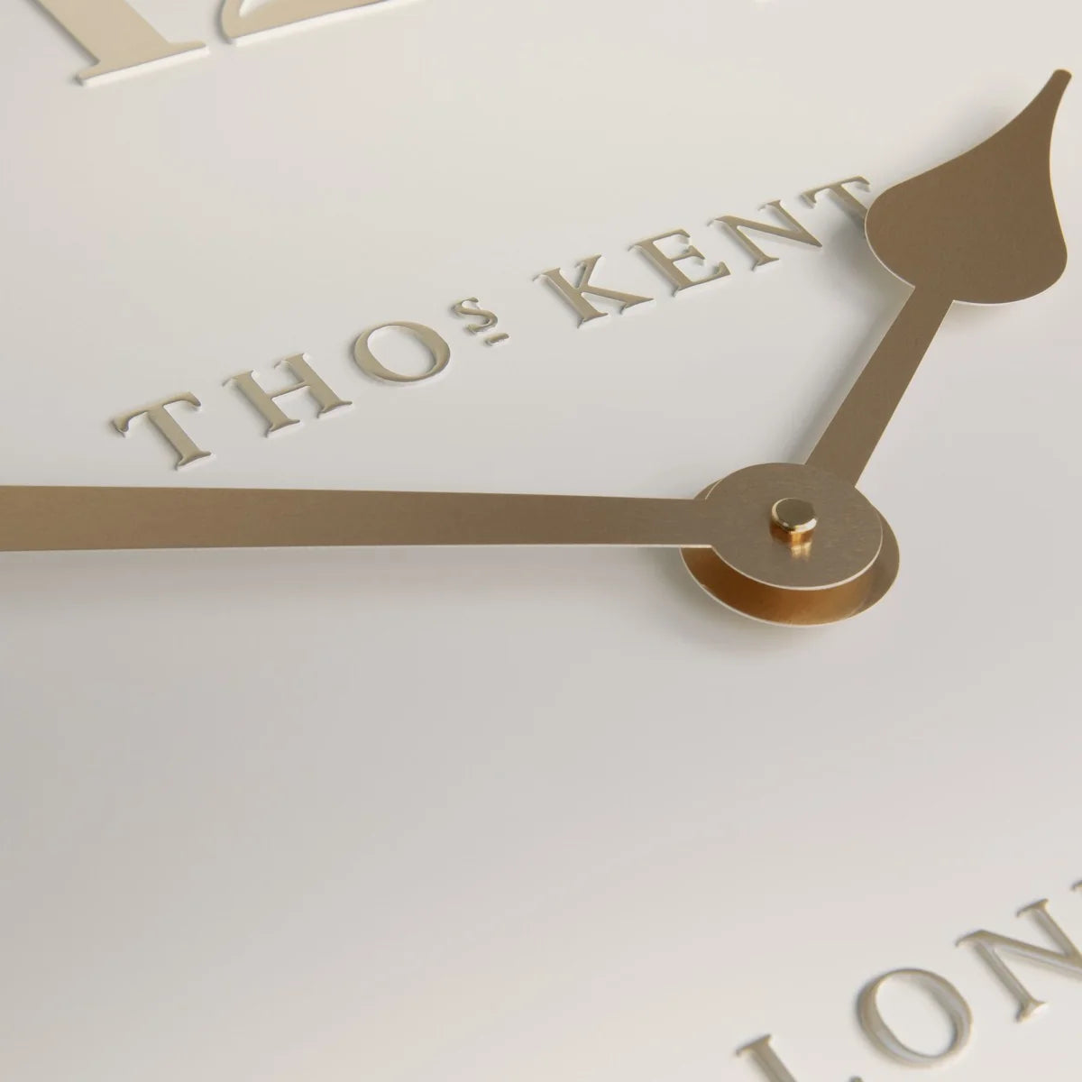 Thomas Kent Arabic 50cm Large Wall Clock Oatmeal