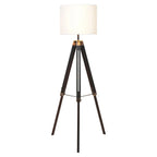 Beaumonde Home Glamis Tripod Floor Lamp With Black Base