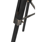 Beaumonde Home Glamis Tripod Floor Lamp With Black Base