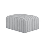HO+ME Ryder Pouffe In Thick Stripe Ticking