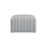 HO+ME Ryder Pouffe In Thick Stripe Ticking