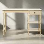 Beaumonde Home Hermitage Antique Pearl Pine Desk