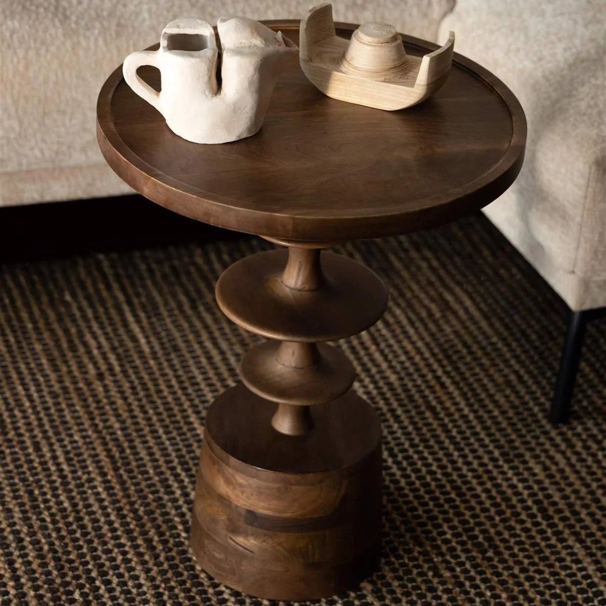 Dutch Bone Table Cath Walnut