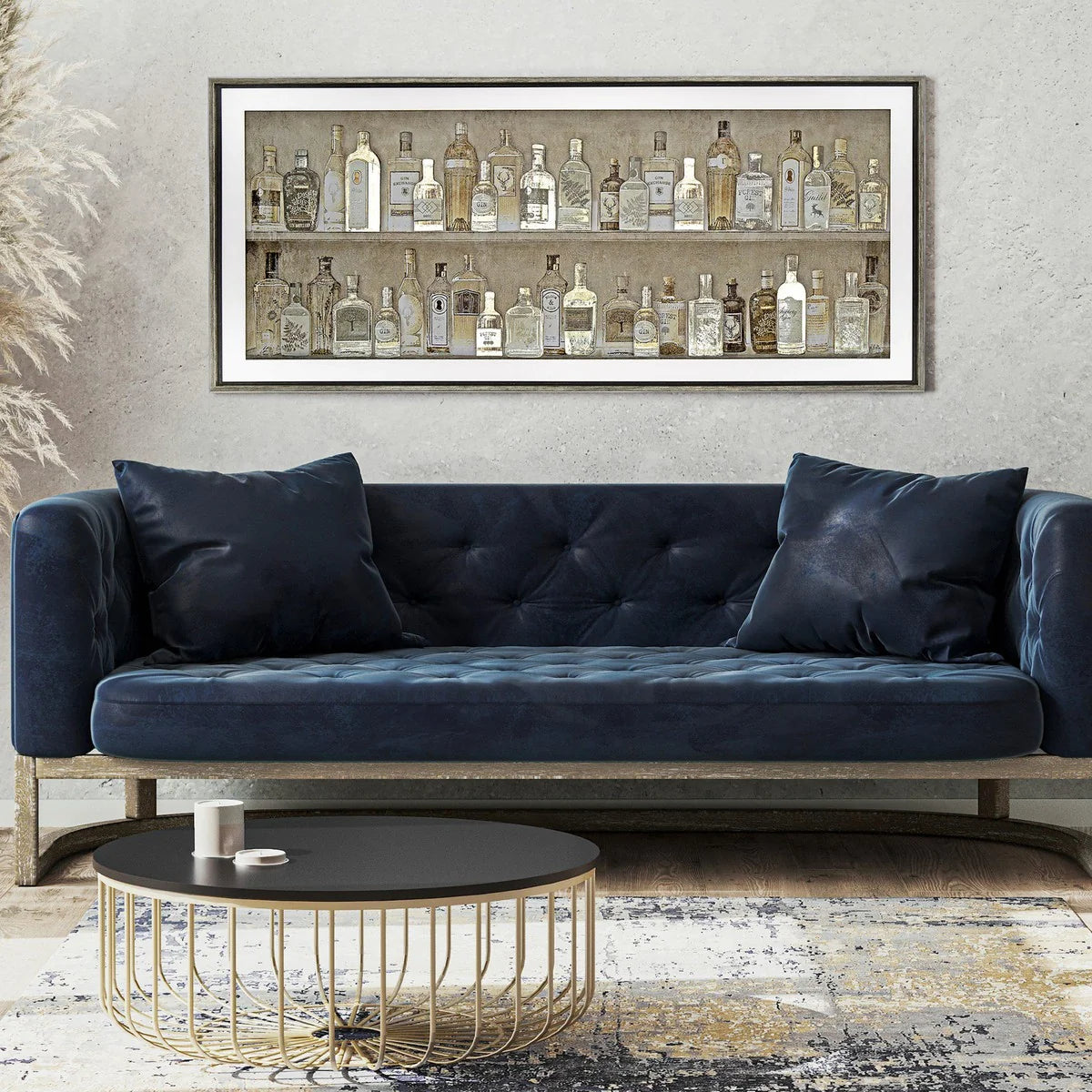 Gin Collection By Art Marketing Framed Print