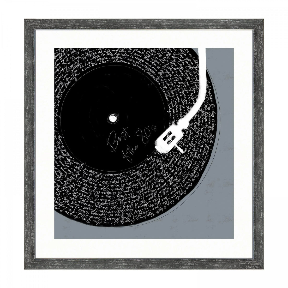 Discover the Best of the 80s by Art Marketing Framed Print